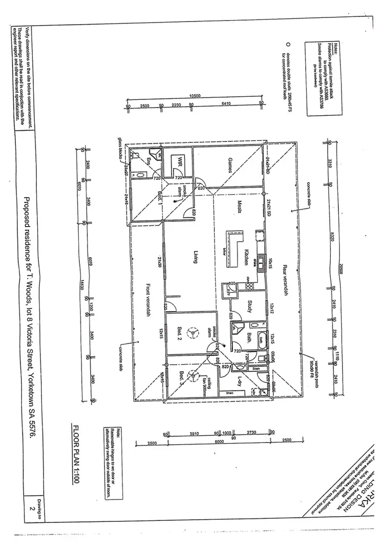 Floorplan of Homely house listing, 46 Victoria Street, Yorketown SA 5576