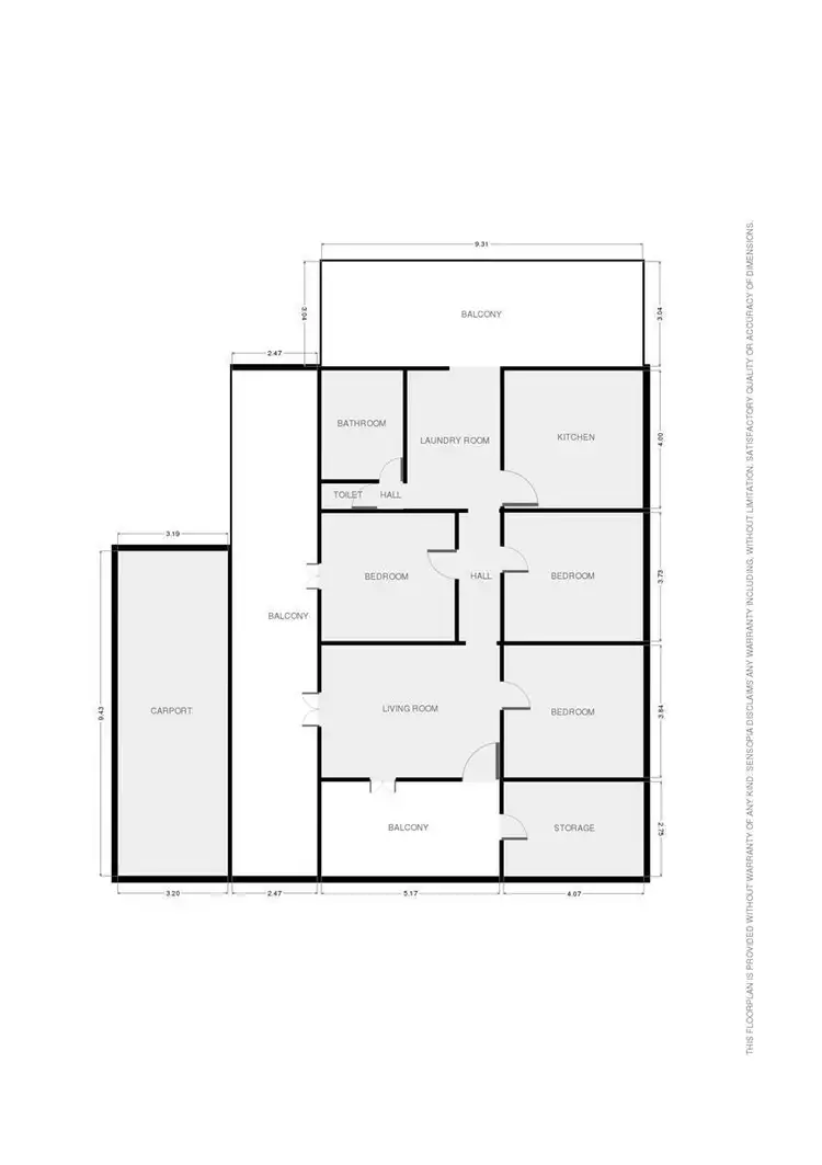 Floorplan of Homely house listing, 29 Millen Street, Boulder WA 6432