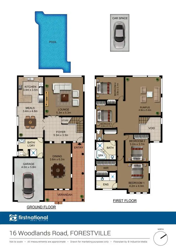 Floorplan of Homely house listing, 16 Woodlands Road, Forestville NSW 2087