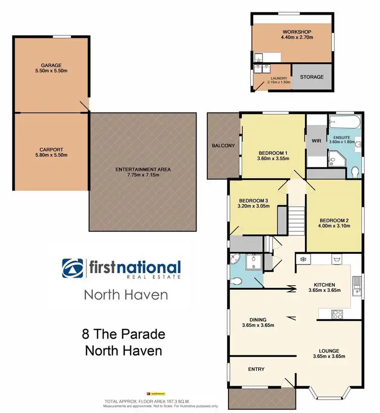 Floorplan of Homely house listing, 8 The Parade, North Haven NSW 2443