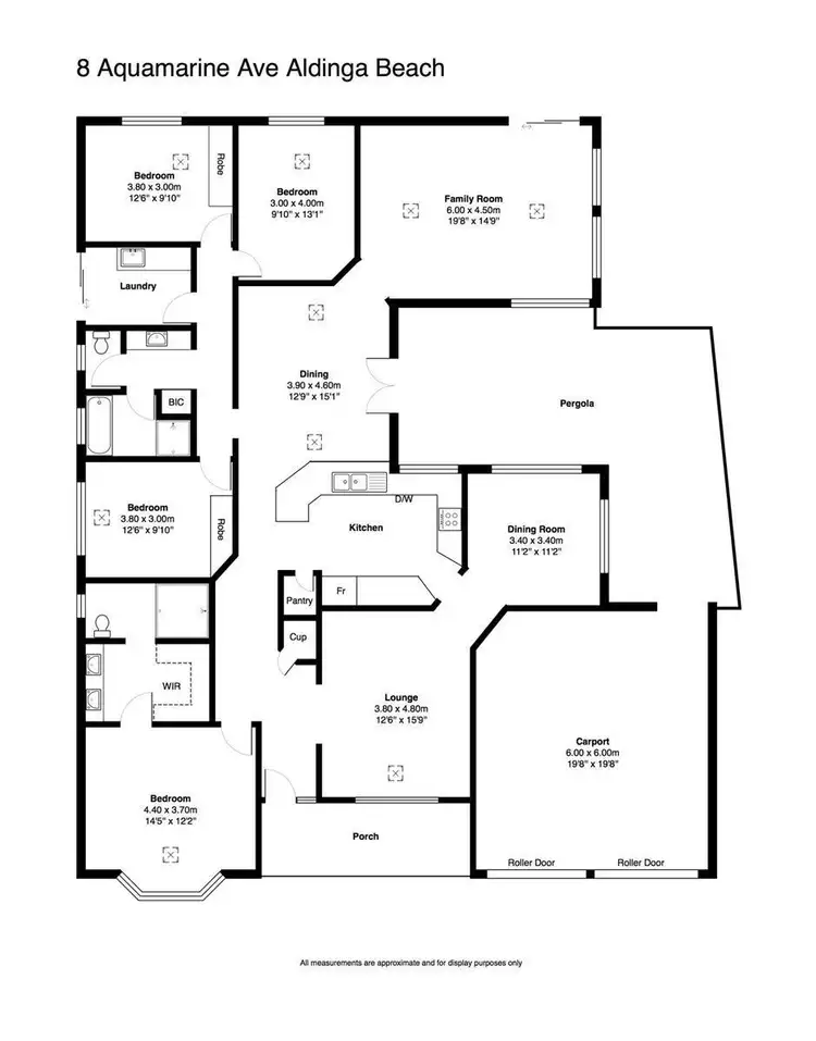 Floorplan of Homely house listing, 8 Aquamarine Avenue, Aldinga Beach SA 5173