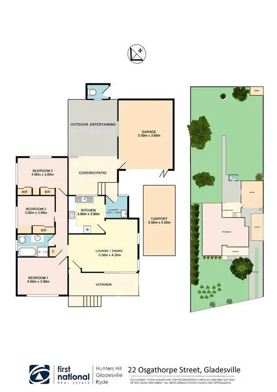 Floorplan of Homely house listing, 22 Osgathorpe Road, Gladesville NSW 2111