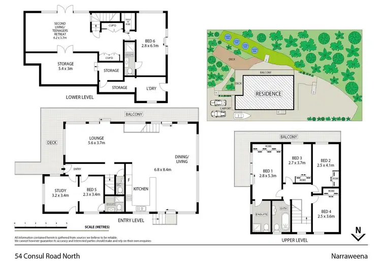 Floorplan of Homely house listing, 54 Consul Road, Narraweena NSW 2099