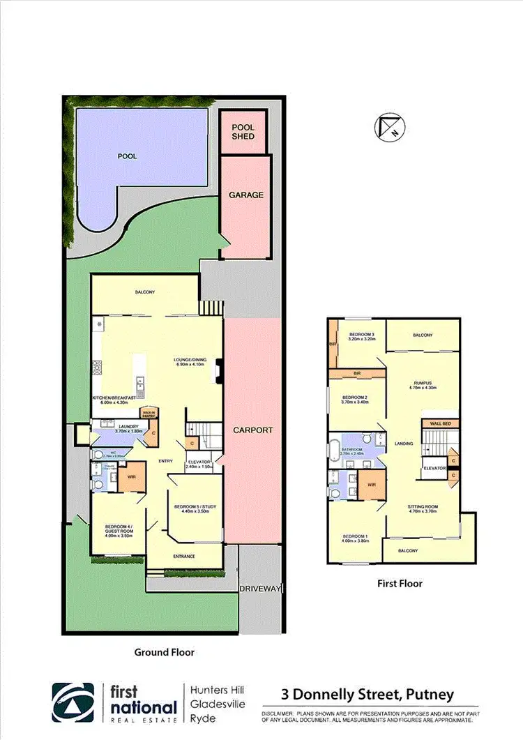 Floorplan of Homely house listing, 3 Donnelly Street, Putney NSW 2112