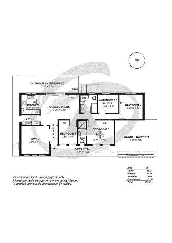 Floorplan of Homely house listing, 9/14 Hillman Drive, Nairne SA 5252