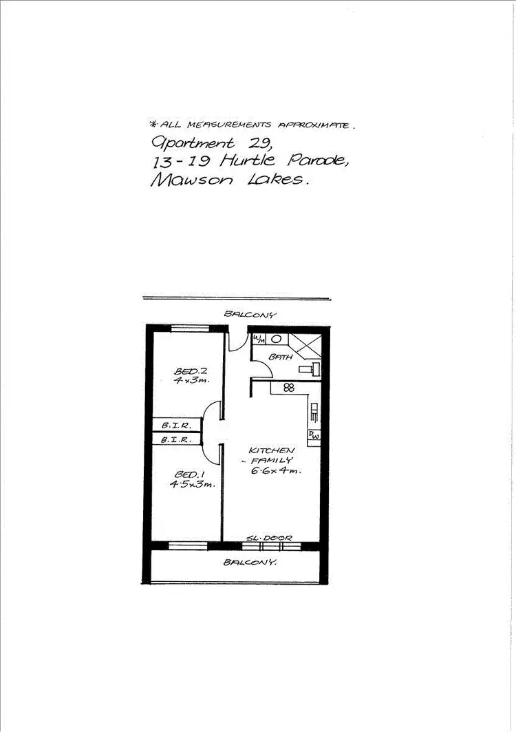Floorplan of Homely house listing, 29/13-19 Hurtle Parade, Mawson Lakes SA 5095