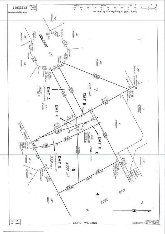 Floorplan of Homely land listing, 21 Celeste Court, Springwood QLD 4127