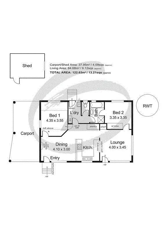 Floorplan of Homely house listing, 1A Teakle Court, Mount Barker SA 5251