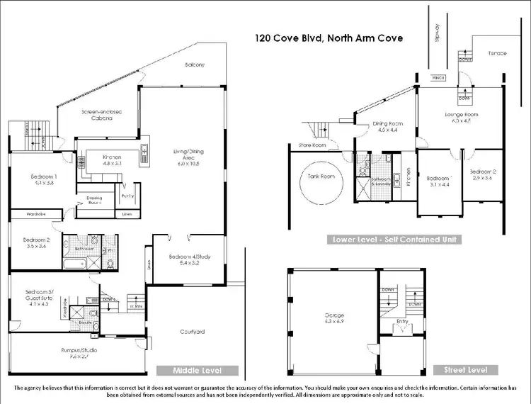 Floorplan of Homely house listing, 120 Cove Boulevarde Road, North Arm Cove NSW 2324