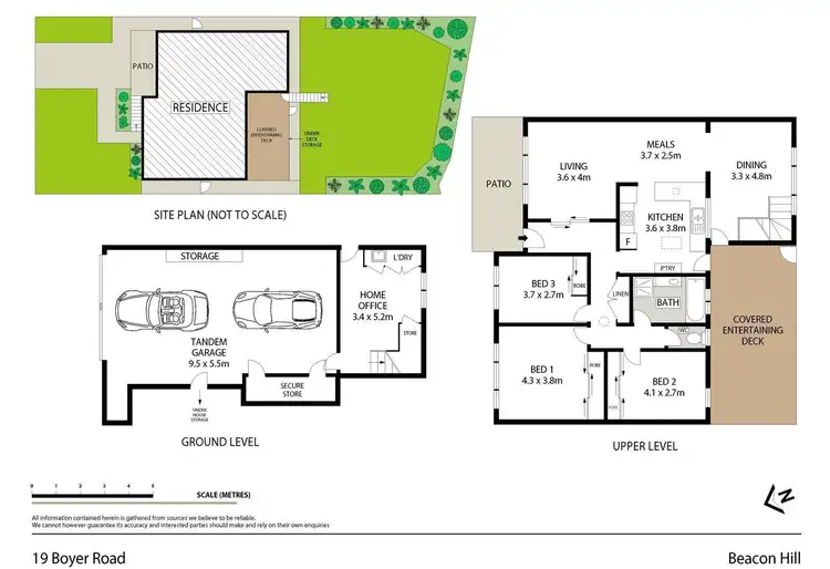 Floorplan of Homely house listing, 19 Boyer Road, Beacon Hill NSW 2100