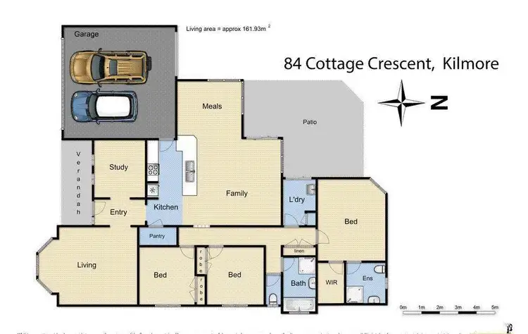 Floorplan of Homely house listing, 84 Cottage Crescent, Kilmore VIC 3764