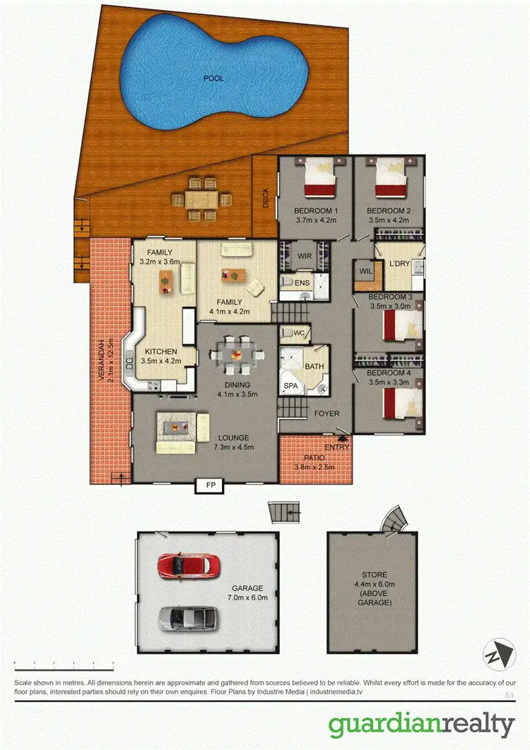 Floorplan of Homely house listing, Address available on request