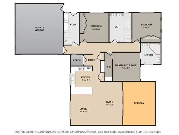 Floorplan of Homely house listing, 2/69 Oberon Avenue, St Albans VIC 3021