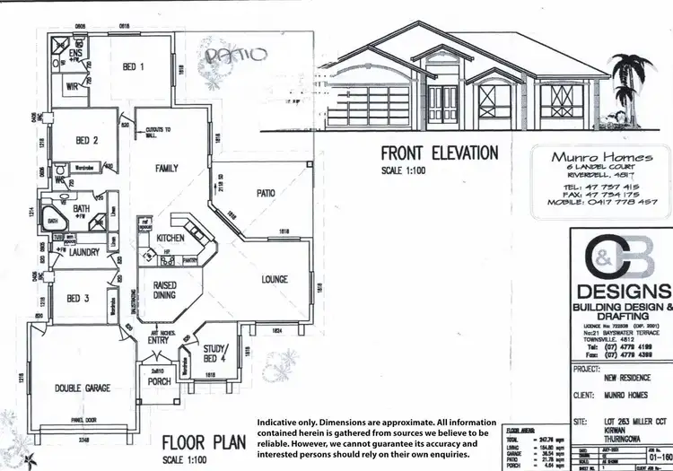 Floorplan of Homely house listing, 81 Miller Circuit, Kirwan QLD 4817
