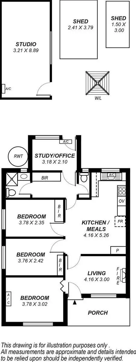 Floorplan of Homely house listing, 4 Maldon Avenue, Mitchell Park SA 5043