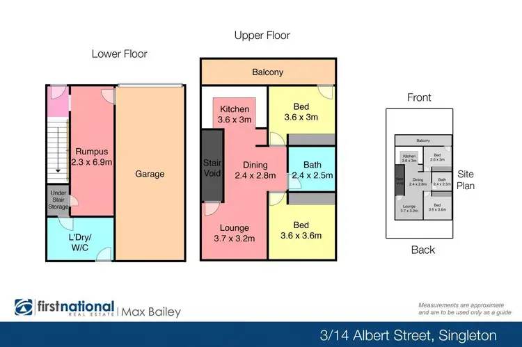 Floorplan of Homely apartment listing, 3/14 Albert Street, Singleton NSW 2330