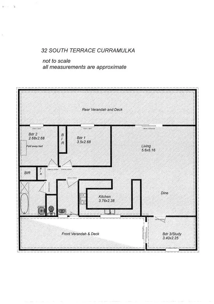 Floorplan of Homely house listing, 32 South Terrace, Curramulka SA 5580