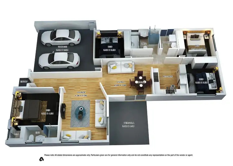 Floorplan of Homely house listing, 7 Pioneer Drive, Deer Park VIC 3023