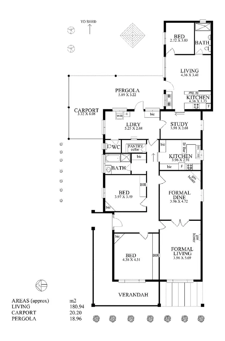 Floorplan of Homely house listing, 9 Hilda Terrace, Hawthorn SA 5062