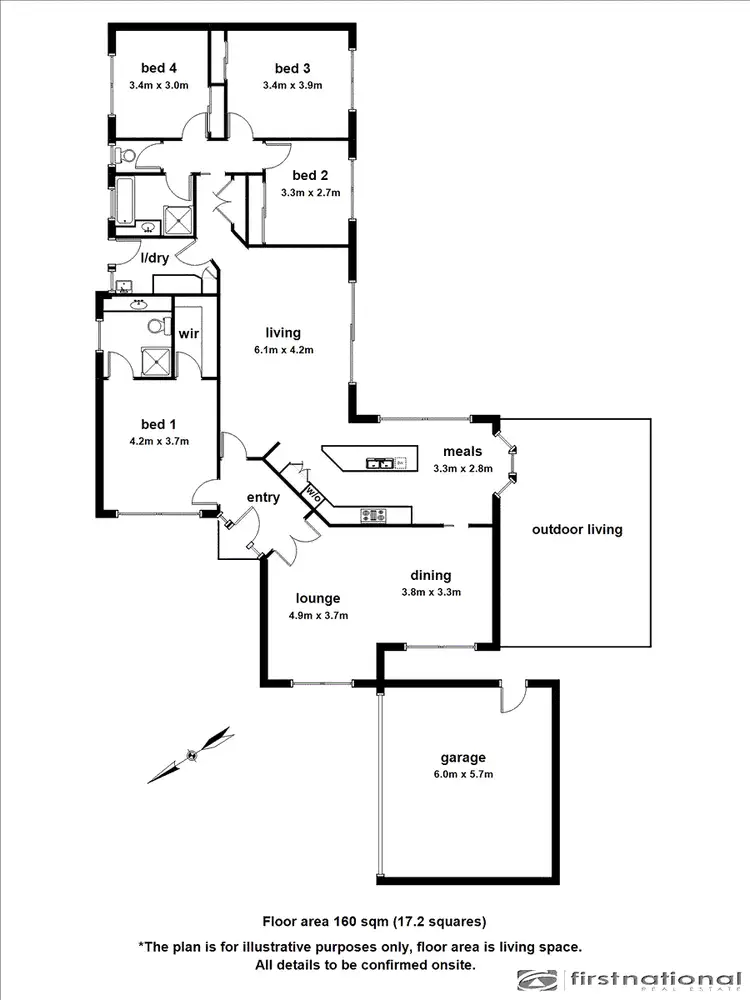 Floorplan of Homely house listing, 74 Avebury Drive, Berwick VIC 3806
