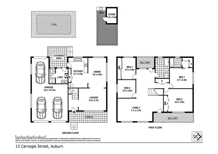 Floorplan of Homely house listing, 13 Carnegie Street, Auburn NSW 2144