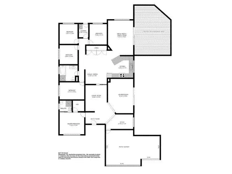 Floorplan of Homely house listing, 12 Mulloway Place, Corlette NSW 2315