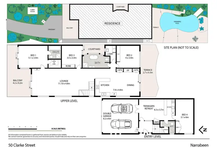 Floorplan of Homely house listing, 50 Clarke Street (West), Narrabeen NSW 2101
