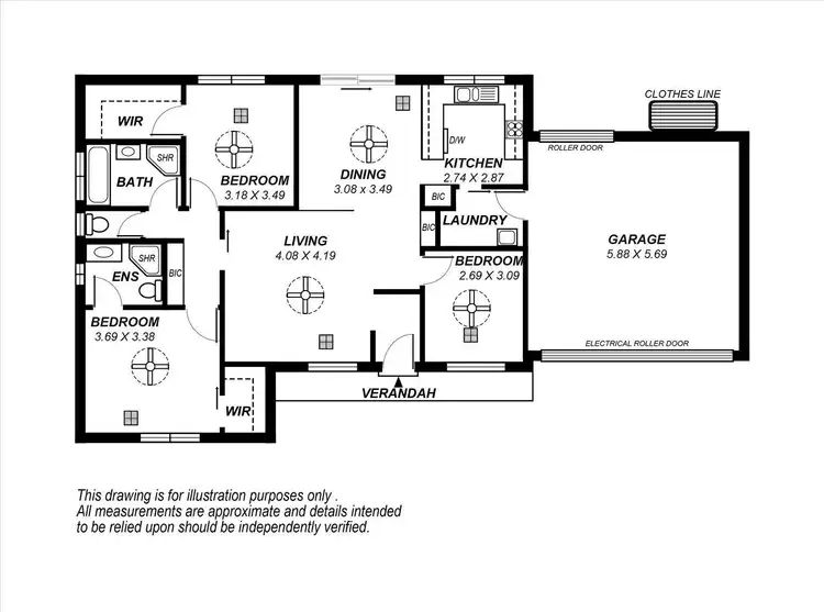 Floorplan of Homely house listing, 7 Baudin Avenue, Flinders Park SA 5025