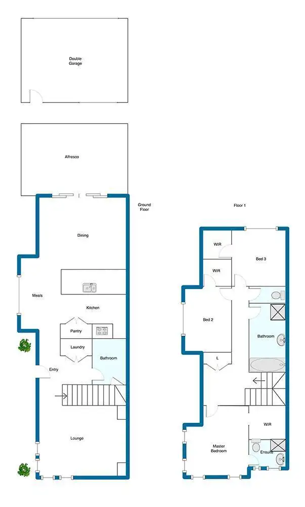 Floorplan of Homely house listing, 39 Everitt Street, Dandenong VIC 3175