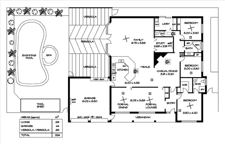 Floorplan of Homely house listing, 22 Samoa Court, West Lakes SA 5021