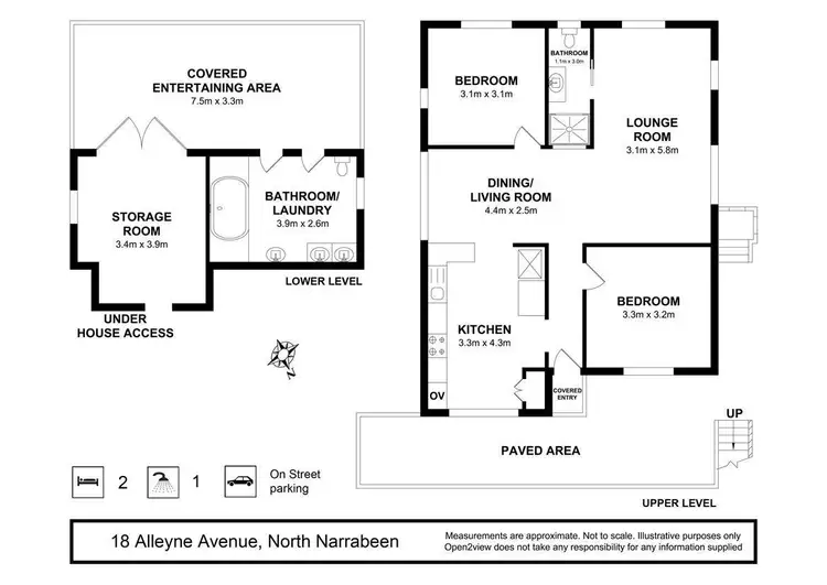 Floorplan of Homely house listing, 18 Alleyne Avenue, North Narrabeen NSW 2101