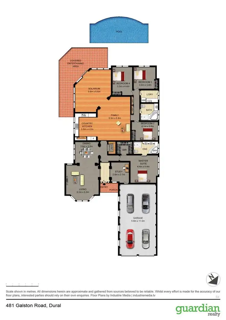 Floorplan of Homely house listing, 481 Galston Road, Dural NSW 2158