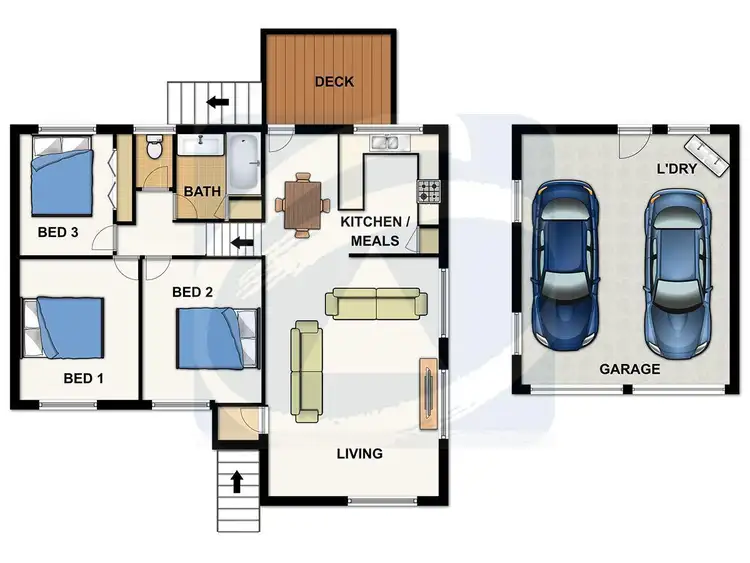 Floorplan of Homely house listing, 2 Snowdon Street, Slacks Creek QLD 4127