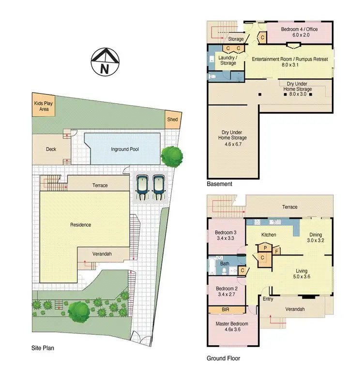 Floorplan of Homely house listing, 7 Baird Avenue, Ryde NSW 2112