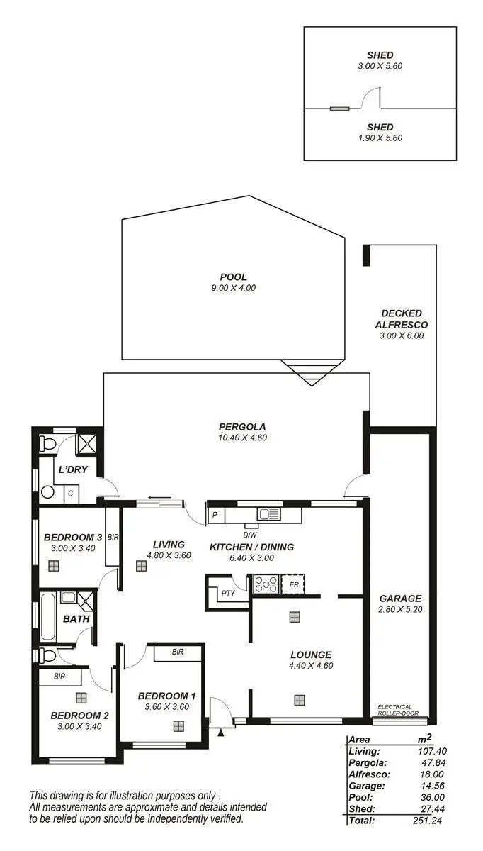 Floorplan of Homely house listing, 11 Marie Road, Manningham SA 5086