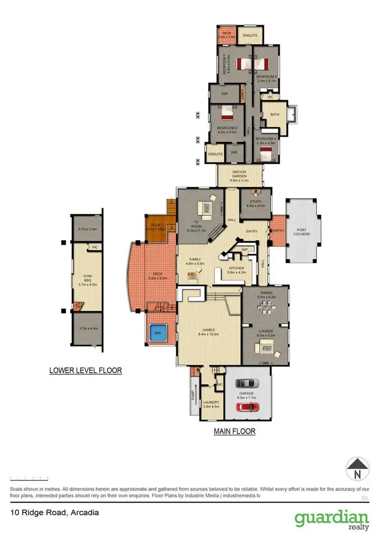 Floorplan of Homely house listing, 10 Ridge Road, Arcadia NSW 2159