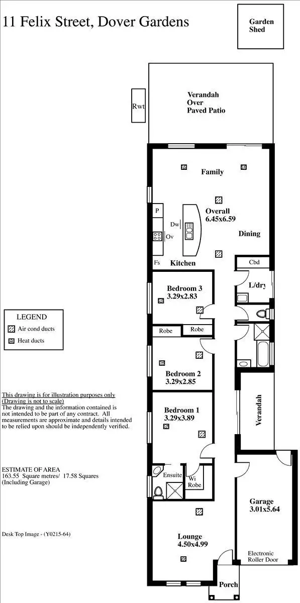 Floorplan of Homely house listing, 11 Felix Street, Dover Gardens SA 5048