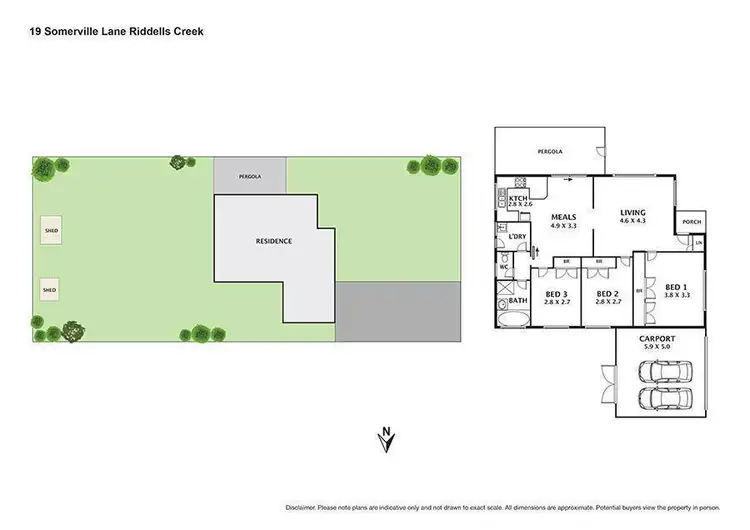Floorplan of Homely house listing, 19 Somerville Lane, Riddells Creek VIC 3431
