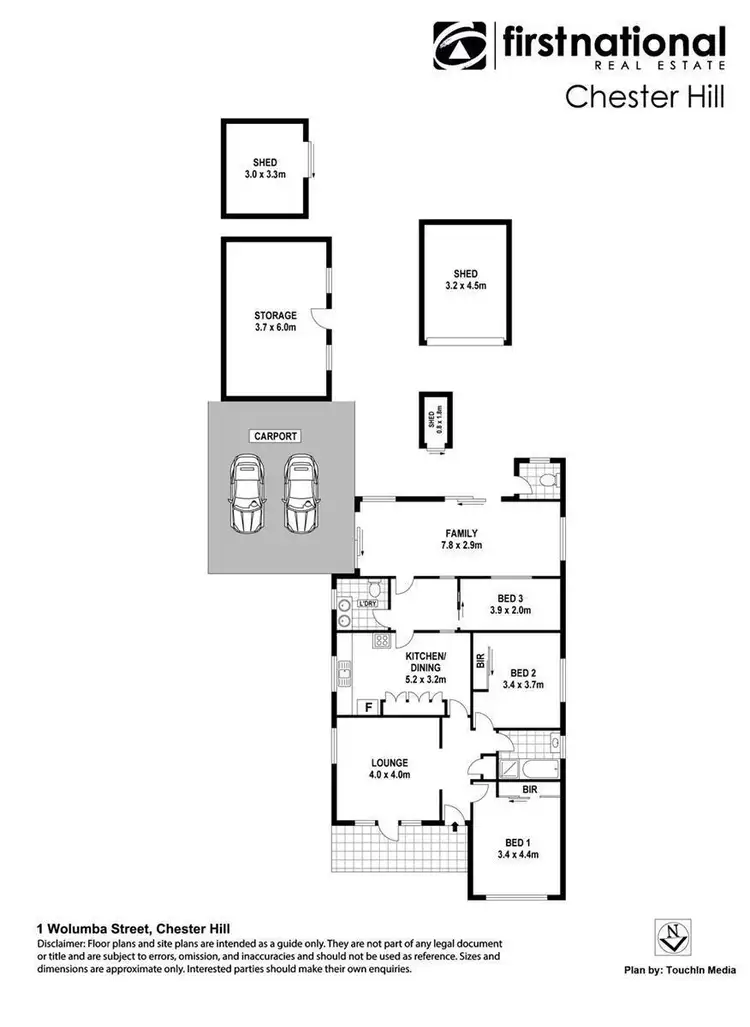 Floorplan of Homely house listing, 1 Wolumba Street, Chester Hill NSW 2162