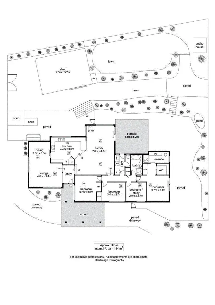 Floorplan of Homely house listing, 9 Latimer Crescent, Trott Park SA 5158