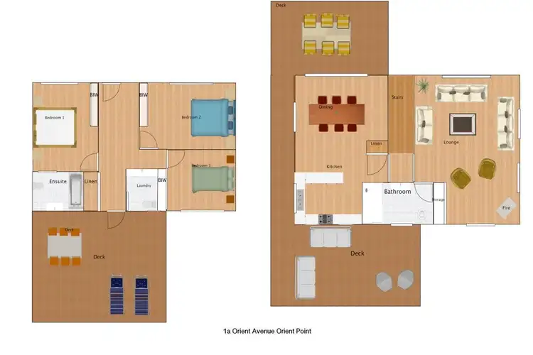 Floorplan of Homely house listing, 1A Orient Avenue, Orient Point NSW 2540