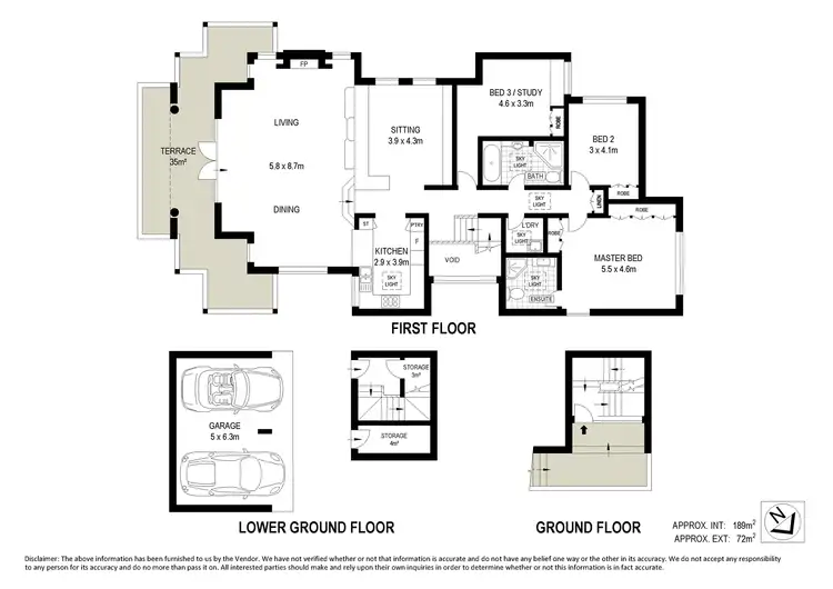 Floorplan of Homely apartment listing, 2/38 Botanic Road, Mosman NSW 2088