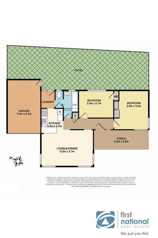 Floorplan of Homely apartment listing, 7/3 Golden Avenue, Chelsea VIC 3196