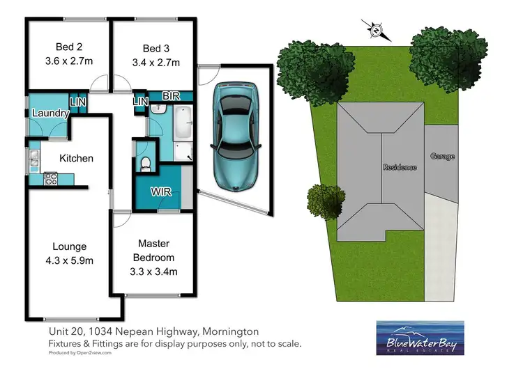 Floorplan of Homely unit listing, 20/1034 Nepean Highway, Mornington VIC 3931