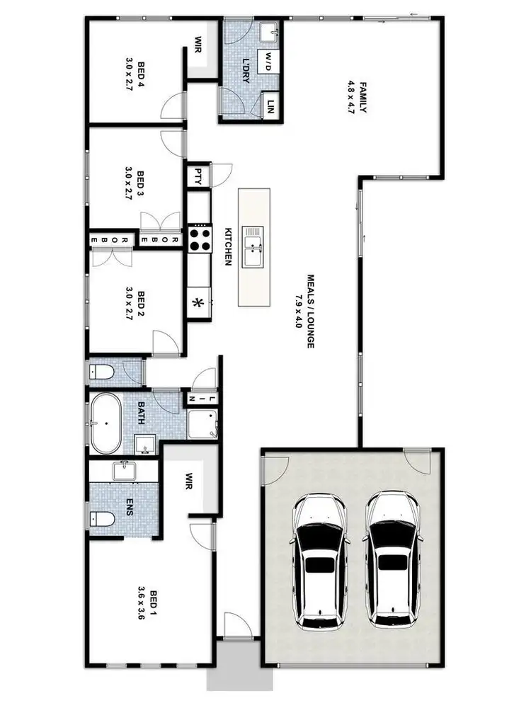 Floorplan of Homely house listing, 41 Moorhen Drive, Lara VIC 3212