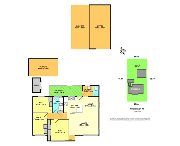Floorplan of Homely house listing, 105 Hillsborough Road, Hillsborough NSW 2290