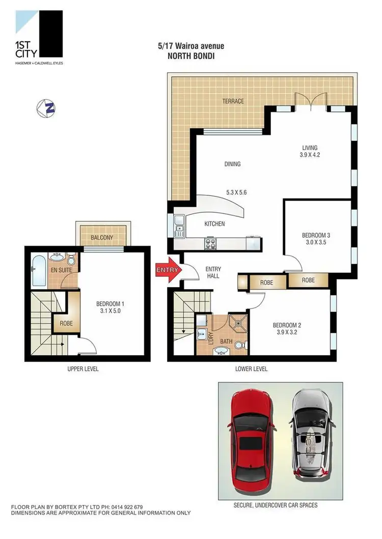 Floorplan of Homely apartment listing, 5/17 Wairoa Avenue, North Bondi NSW 2026