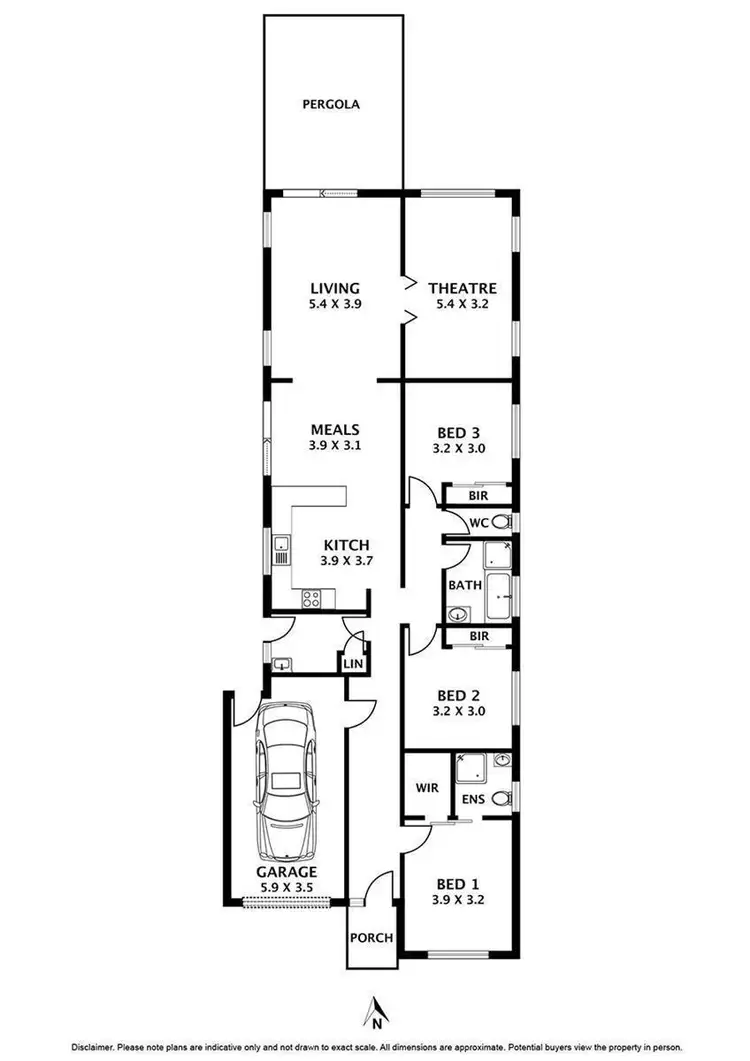 Floorplan of Homely house listing, 68A Charter Road We Estate, Sunbury VIC 3429