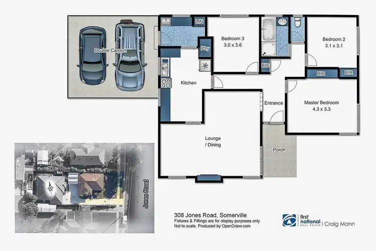 Floorplan of Homely house listing, 308 Jones Road, Somerville VIC 3912