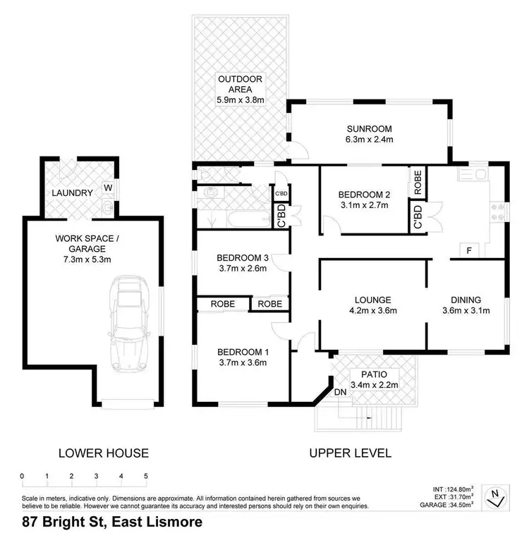 Floorplan of Homely house listing, 87 Bright Street, East Lismore NSW 2480
